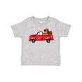 thumbnail image 1 of Inktastic Christmas Red Vintage Truck with Presents Boys or Girls Toddler T-Shirt, 1 of 5