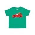 thumbnail image 1 of Inktastic Christmas Red Vintage Truck with Presents Boys or Girls Toddler T-Shirt, 1 of 5