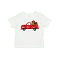 thumbnail image 1 of Inktastic Christmas Red Vintage Truck with Presents Boys or Girls Toddler T-Shirt, 1 of 5