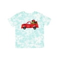 thumbnail image 1 of Inktastic Christmas Red Vintage Truck with Presents Boys or Girls Toddler T-Shirt, 1 of 5