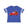 thumbnail image 1 of Inktastic Christmas Red Vintage Truck with Presents Boys or Girls Toddler T-Shirt, 1 of 5