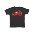 thumbnail image 1 of Inktastic Christmas Red Vintage Truck with Presents T-Shirt, 1 of 5