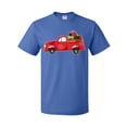 thumbnail image 1 of Inktastic Christmas Red Vintage Truck with Presents T-Shirt, 1 of 5
