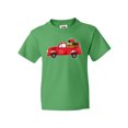 thumbnail image 1 of Inktastic Christmas Red Vintage Truck with Presents Youth T-Shirt, 1 of 5