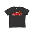 thumbnail image 1 of Inktastic Christmas Red Vintage Truck with Presents Youth T-Shirt, 1 of 5