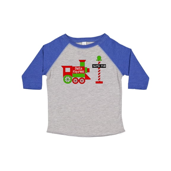 Inktastic Christmas Santa Express Train to the North Pole Boys or Girls Toddler T-Shirt
