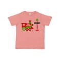 thumbnail image 1 of Inktastic Christmas Santa Express Train to the North Pole Boys or Girls Toddler T-Shirt, 1 of 5