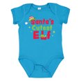 thumbnail image 1 of Inktastic Christmas Santa's Cutest Elf Boys or Girls Baby Bodysuit, 1 of 5