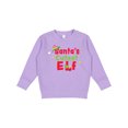 thumbnail image 1 of Inktastic Christmas Santa's Cutest Elf Toddler Sweatshirt, 1 of 4