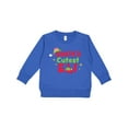 thumbnail image 1 of Inktastic Christmas Santa's Cutest Elf Toddler Sweatshirt, 1 of 4