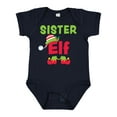 thumbnail image 1 of Inktastic Christmas Sister Elf Girls Baby Bodysuit, 1 of 5