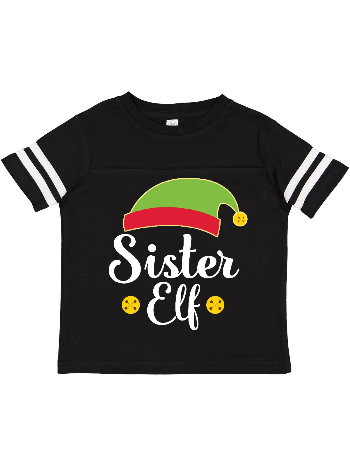 Inktastic Christmas Sister Elf Holiday Girls Toddler T-Shirt