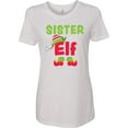 thumbnail image 1 of Inktastic Christmas Sister Elf Women's T-Shirt, 1 of 5