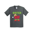thumbnail image 1 of Inktastic Christmas Sister Elf Youth T-Shirt, 1 of 5