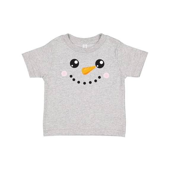 Inktastic Christmas Snowman, White Snowman, Carrot Nose Boys or Girls Baby T-Shirt