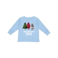 thumbnail image 1 of Inktastic Christmas Squad with Plaid Trees Boys or Girls Long Sleeve Toddler T-Shirt, 1 of 5