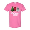 thumbnail image 1 of Inktastic Christmas Squad with Plaid Trees T-Shirt, 1 of 5