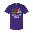 thumbnail image 1 of Inktastic Christmas Squad with Plaid Trees T-Shirt, 1 of 5