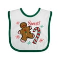 thumbnail image 1 of Inktastic Christmas Sweet Boys or Girls Baby Bib, 1 of 4