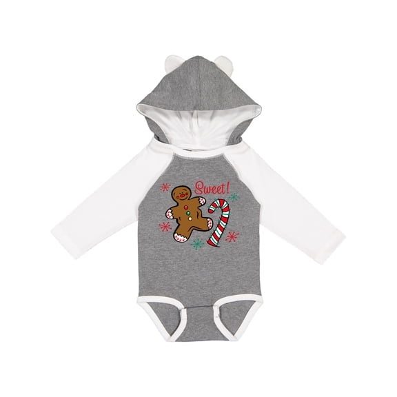 Inktastic Christmas Sweet Boys or Girls Long Sleeve Baby Bodysuit