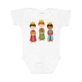 thumbnail image 1 of Inktastic Christmas Three Wisemen Boys or Girls Baby Bodysuit, 1 of 5