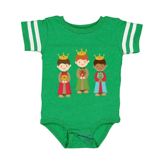 Inktastic Christmas Three Wisemen Boys or Girls Baby Bodysuit