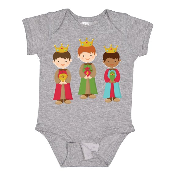 Inktastic Christmas Three Wisemen Boys or Girls Baby Bodysuit
