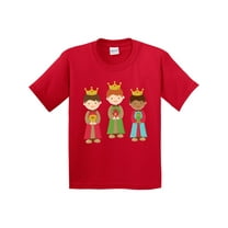 Inktastic Christmas Three Wisemen Youth T-Shirt