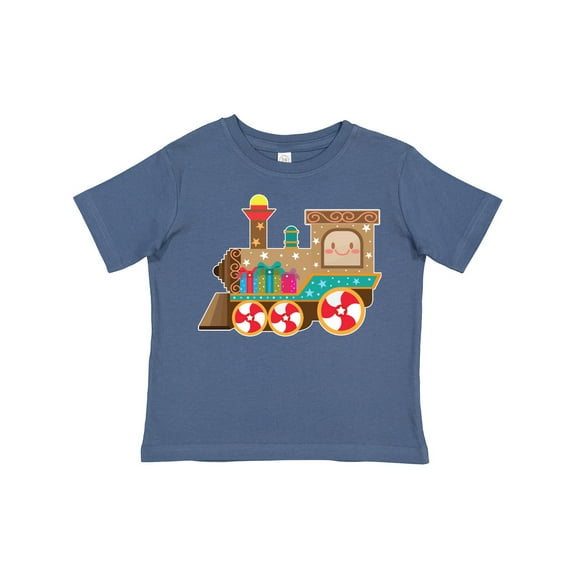 Inktastic Christmas Train Boys or Girls Toddler T-Shirt