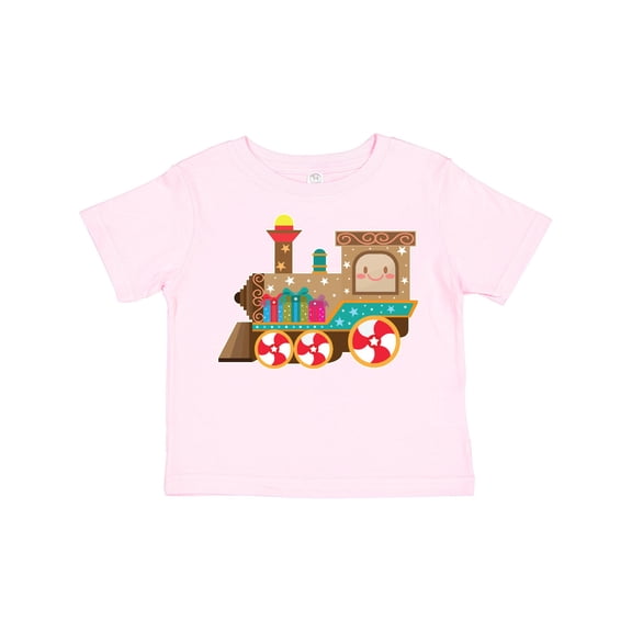 Inktastic Christmas Train Boys or Girls Toddler T-Shirt