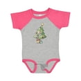 thumbnail image 1 of Inktastic Christmas Tree Boys or Girls Baby Bodysuit, 1 of 5