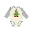 thumbnail image 1 of Inktastic Christmas Tree Boys or Girls Long Sleeve Baby Bodysuit, 1 of 5