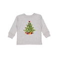 thumbnail image 1 of Inktastic Christmas Tree Boys or Girls Long Sleeve Toddler T-Shirt, 1 of 5