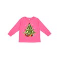 thumbnail image 1 of Inktastic Christmas Tree Boys or Girls Long Sleeve Toddler T-Shirt, 1 of 5