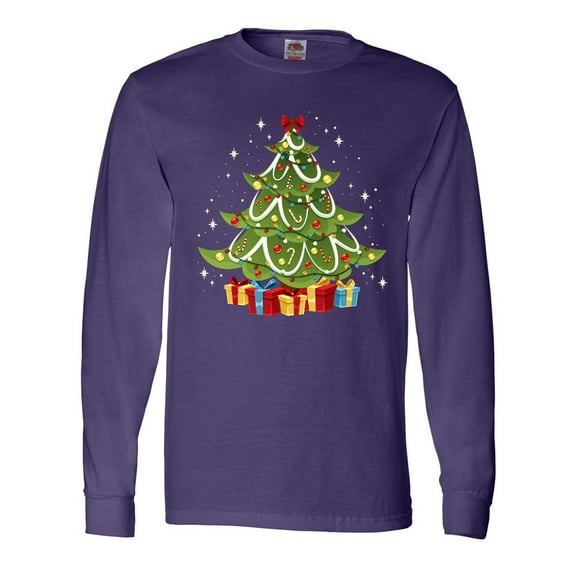 Inktastic Christmas Tree Long Sleeve T-Shirt