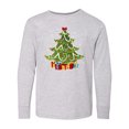 thumbnail image 1 of Inktastic Christmas Tree Long Sleeve Youth T-Shirt, 1 of 5