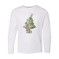 thumbnail image 1 of Inktastic Christmas Tree Long Sleeve Youth T-Shirt, 1 of 5
