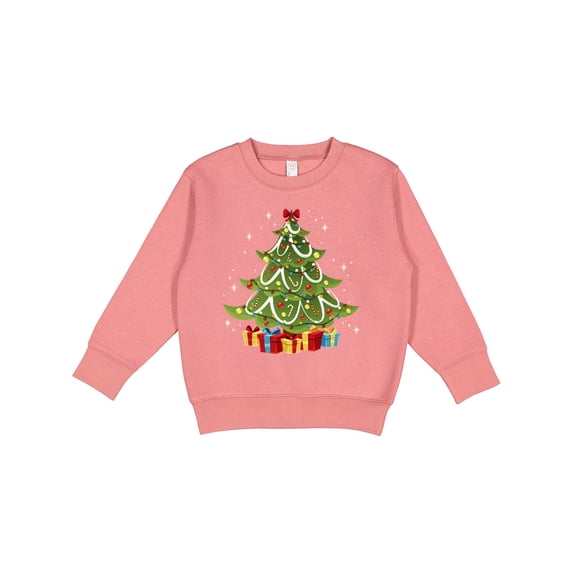 Inktastic Christmas Tree Toddler Sweatshirt