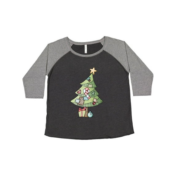 Inktastic Christmas Tree Women's Plus Size T-Shirt