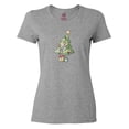thumbnail image 1 of Inktastic Christmas Tree Women's T-Shirt, 1 of 5