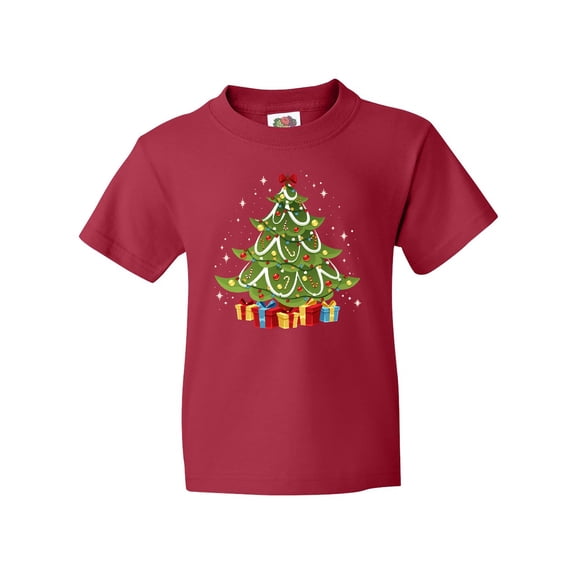 Inktastic Christmas Tree Youth T-Shirt