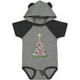 thumbnail image 1 of Inktastic Christmas Tree of Lights Boys or Girls Baby Bodysuit, 1 of 5