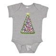 thumbnail image 1 of Inktastic Christmas Tree of Lights Boys or Girls Baby Bodysuit, 1 of 5