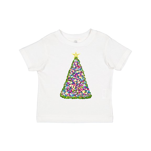Inktastic Christmas Tree of Lights Boys or Girls Toddler T-Shirt