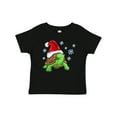 thumbnail image 1 of Inktastic Christmas Turtle in with Santa Hat and Snowflakes Boys or Girls Baby T-Shirt, 1 of 5