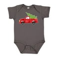 thumbnail image 1 of Inktastic Christmas Vintage Truck with Christmas Tree Boys or Girls Baby Bodysuit, 1 of 5