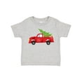 thumbnail image 1 of Inktastic Christmas Vintage Truck with Christmas Tree Boys or Girls Toddler T-Shirt, 1 of 5
