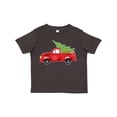thumbnail image 1 of Inktastic Christmas Vintage Truck with Christmas Tree Boys or Girls Toddler T-Shirt, 1 of 5