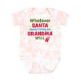 thumbnail image 1 of Inktastic Christmas Whatever Santa Doesn't Bring Me Grandma Will Boys or Girls Baby Bodysuit, 1 of 5