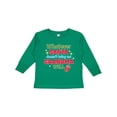 thumbnail image 1 of Inktastic Christmas Whatever Santa Doesn't Bring Me Grandma Will Boys or Girls Long Sleeve Toddler T-Shirt, 1 of 5
